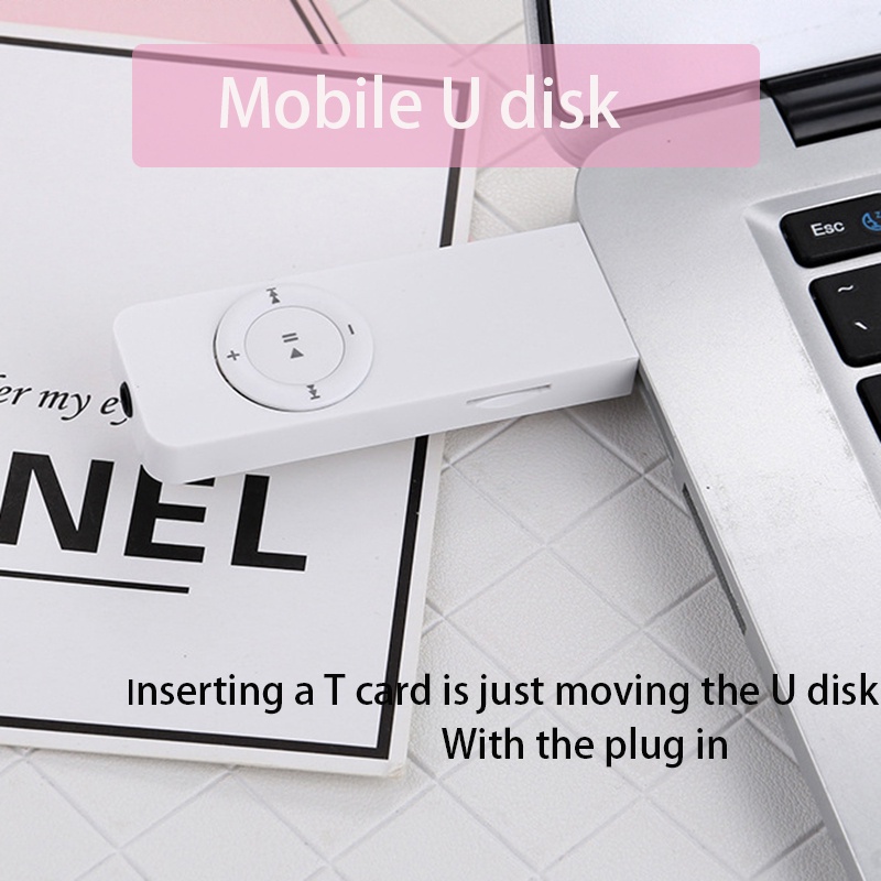 Máy nghe nhạc MP3 hỗ trợ thẻ nhớ TF 32g chất lượng cao tiện dụng