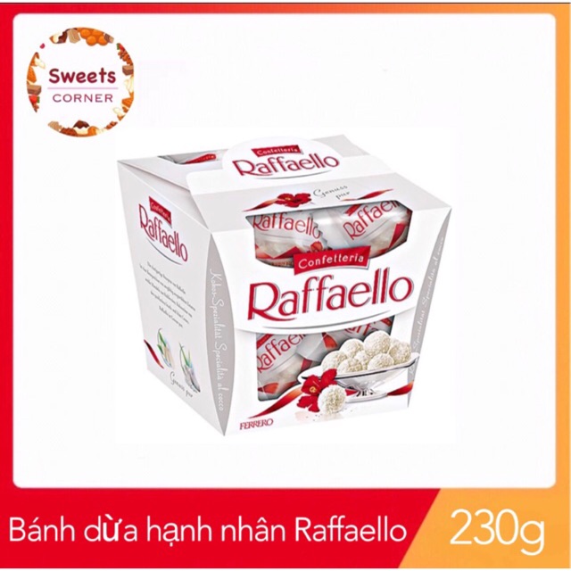 [Mã 155FMCGSALE giảm 7% đơn 500K] Bánh dừa hạnh nhân Rafaello (3 loại)