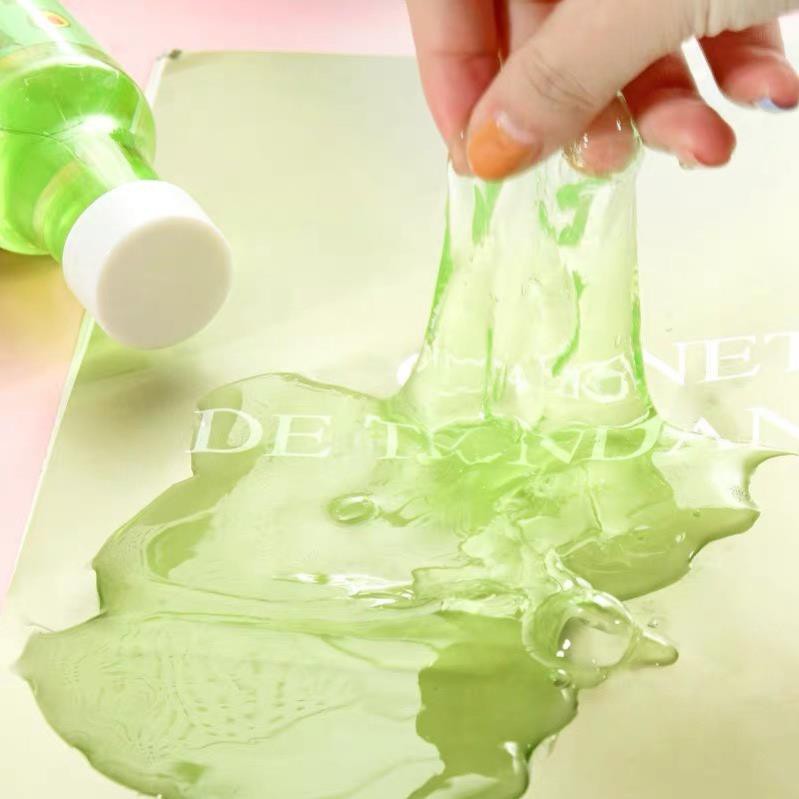 Slime Lỏng Chai Nước Bơ - Đồ Chơi Giảm Stress sau giờ học và làm việc căng thẳng