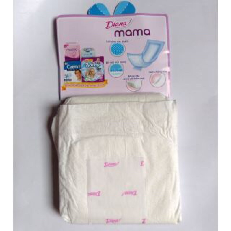 [ Mua nhiều hỗ trợ giảm giá] Băng vệ sinh Diana Mama không cánh 12 miếng thiết kế riêng cho ba mẹ sau sinh