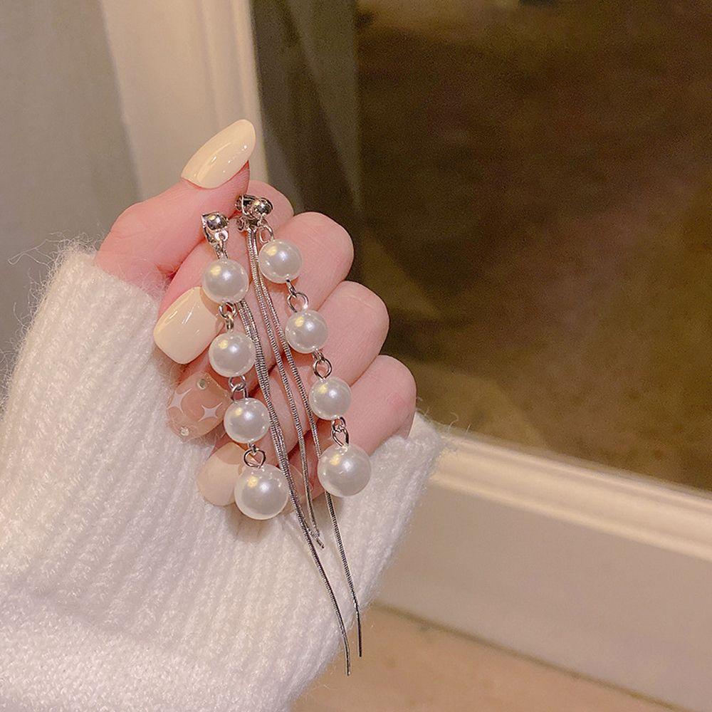 Bông Tai Tua Rua Dáng Dài Phong Cách Vintage Thời Trang Cho Nữ