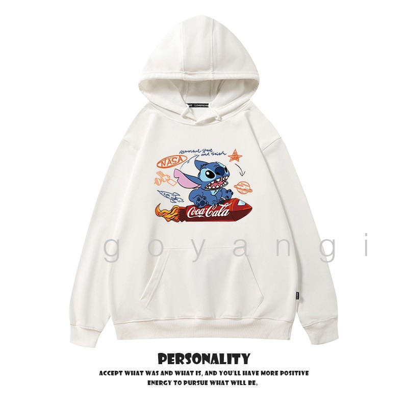 Áo hoodie Cola Rocket Unisex phong cách Hàn Quốc