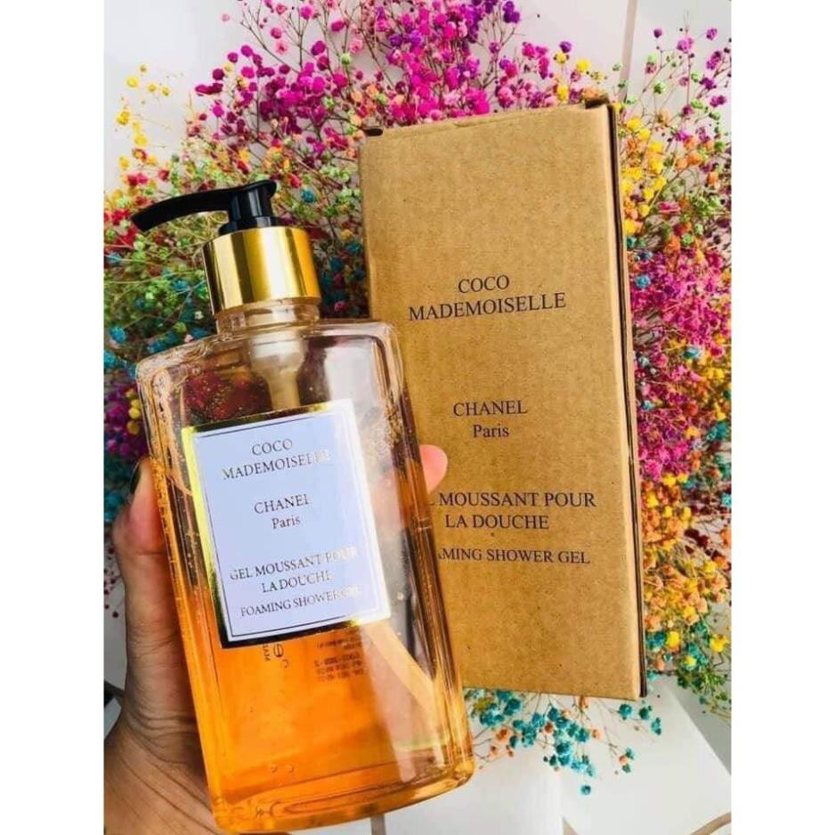 [Thơm Nức Mũi] Sữa Tắm Chanel Coco Mademoiselle Hương Nước Hoa đến từ Dubai 400ml