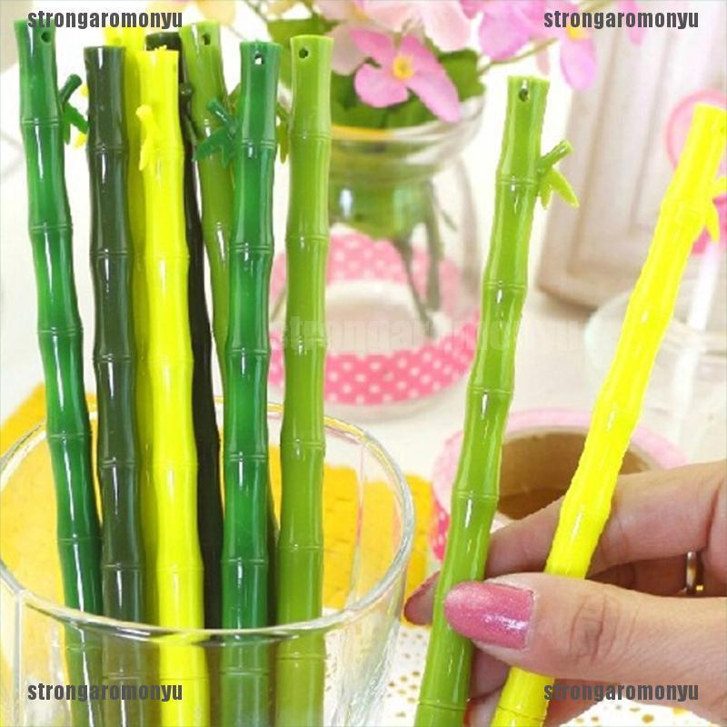 Set 2 Bút Bi Bằng Tre Kiểu Dáng Dễ Thương