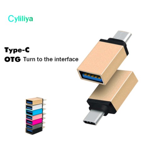 Jack Chuyển Cổng Sạc🍁 Đầu Chuyển OTG Cao Cấp Cho Điện Thoại Thông Minh Type-C to USB 3.1