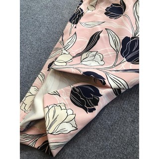 Đầm hoa sát nách Banana Republic xuất xịn
