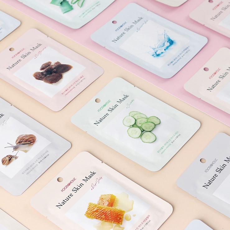 Set 30 mặt nạ dưỡng da Nature Skin Nourishing Mask Pack 23ml