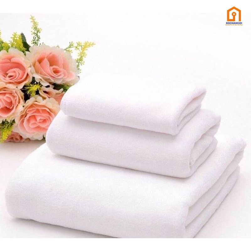 Khăn Mặt 100% Cotton Dễ Dàng Lau Sạch Mọi Làn Da với Độ Êm Ái và Thấm Hút Tốt Nhất