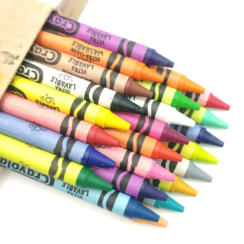 [Mã LIFEB04ALL giảm 10% tối đa 15K đơn 0Đ] Hộp 24 Bút Màu Sáp Rửa Được - Crayola 526924