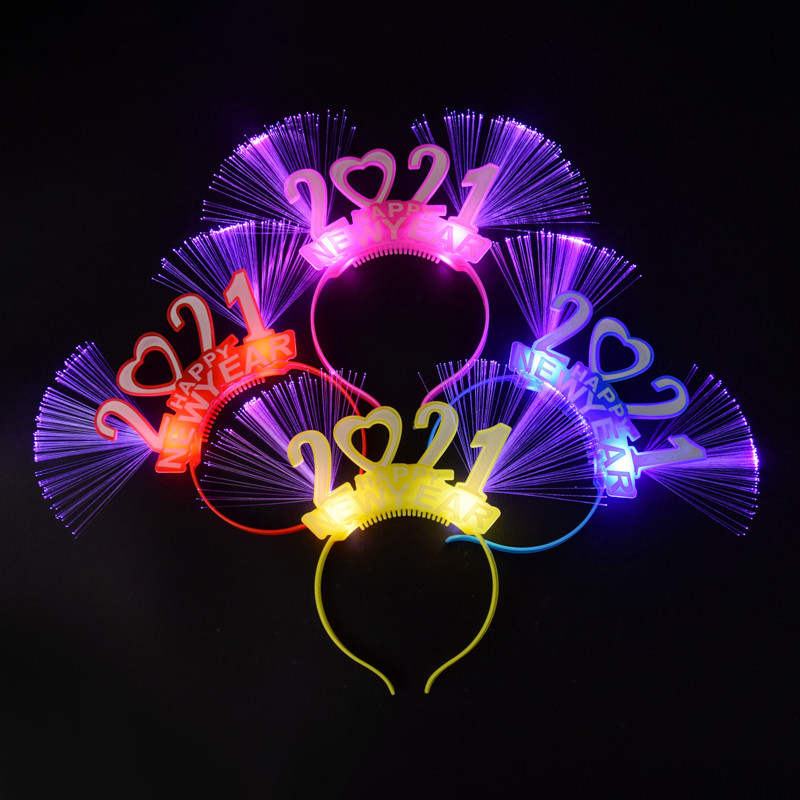 Băng Đô Cài Tóc Tích Hợp Đèn Led Độc Đáo 2021