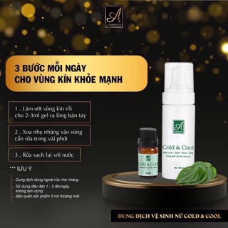 [ HÀNG CHÍNH HÃNG] dung dịch vệ sinh cold & cood Acometic