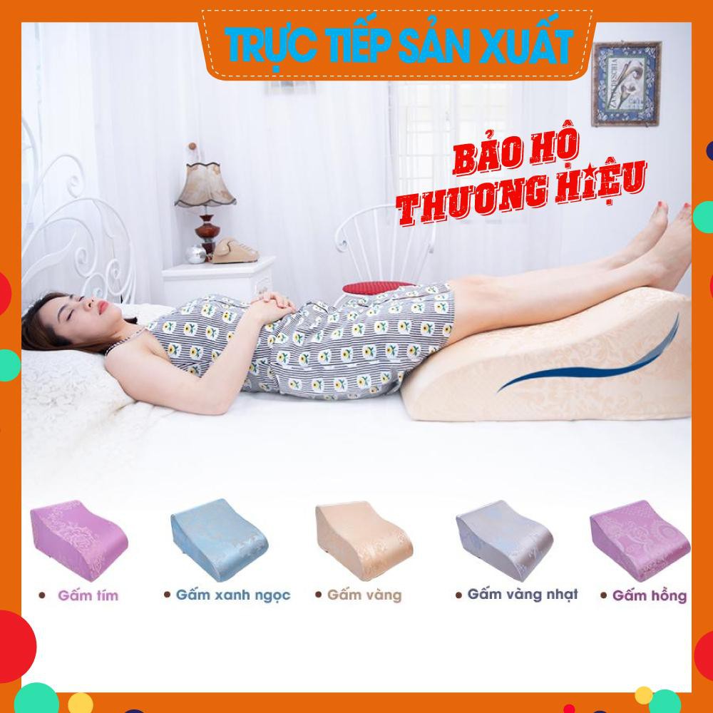 [HIỆU QUẢ] Gối điều trị giãn tĩnh mạch YOROKOBI cao 28cm kê chân giảm phù nề chân, tê bì, vọp bẻ