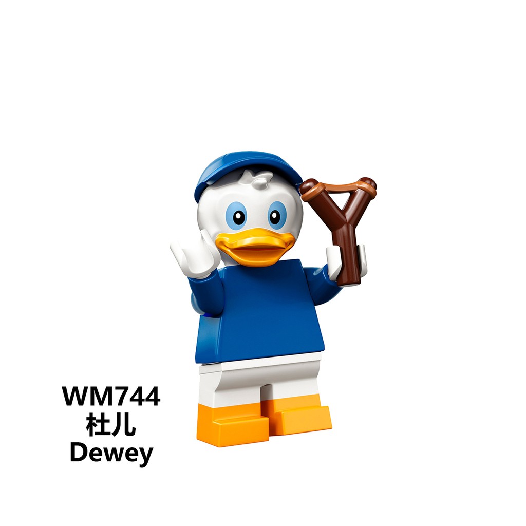 Bộ Đồ Chơi Lắp Ráp Lego WM6066 WM743 Hình Chuột Mickey Vịt Donald