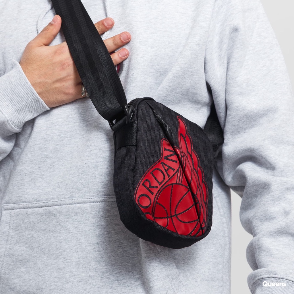 Túi chéo nhiều ngăn tiện dụng - BAG SHOULDER NI.KE AIR JORDAN RED NEW 2022 - 3 màu cá tính