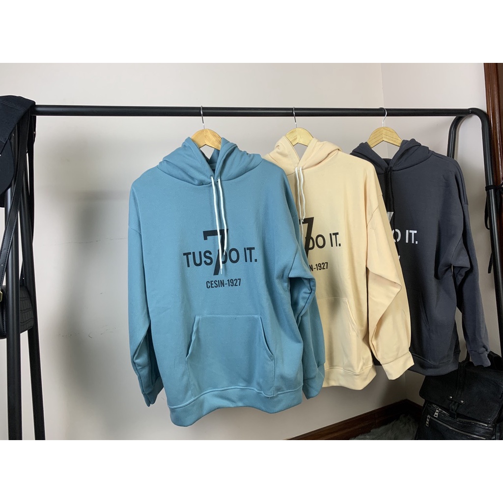 Áo Khoác nỉ HOODIE  UNISEX Nam Nữ Chất Vải nỉ cotton cao cấp Dày Dặn Ấm Áp (Mã 14: TUS7 )