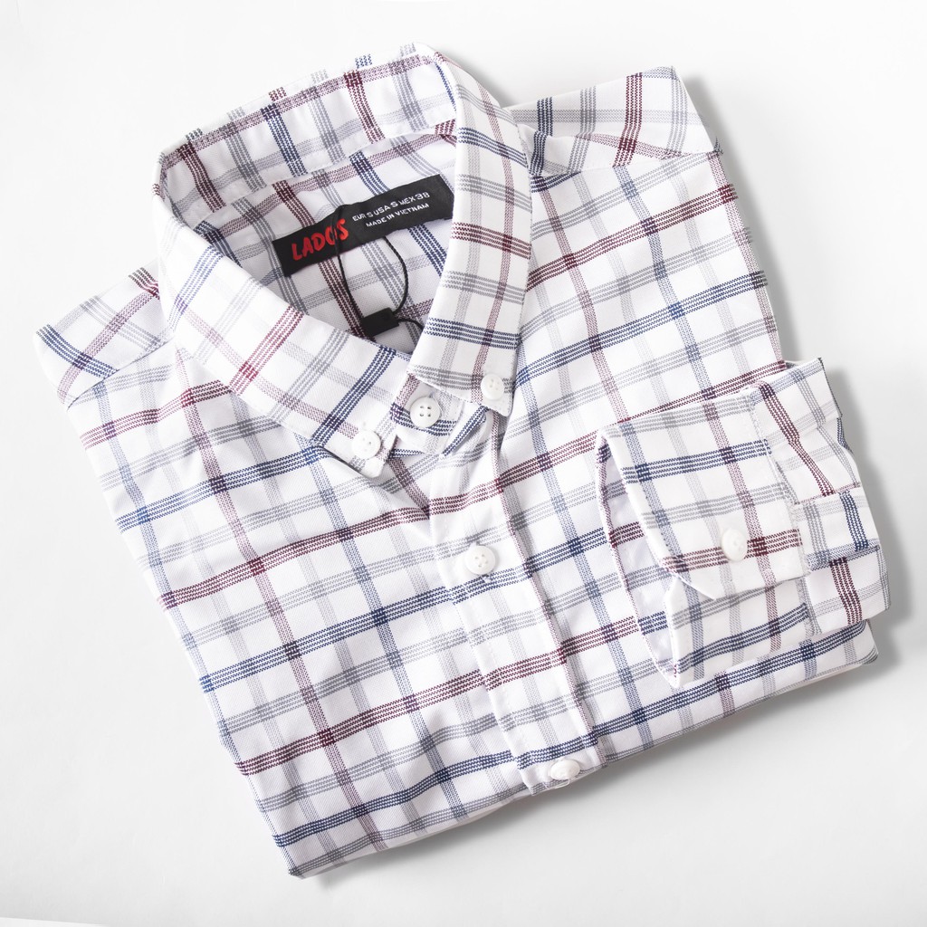 [Mã FAMALLT5 giảm 15% đơn 150K] Áo sơ mi nam dài tay CARO LADOS-18042 | BigBuy360 - bigbuy360.vn