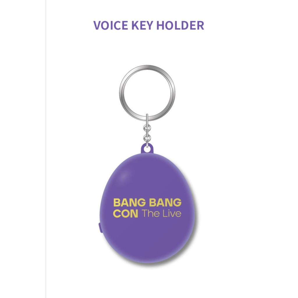 BTS voice keyholder móc khóa âm thanh