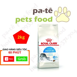 Hạt thức ăn cho mèo - Royal canin indoor 2kg - Xuất xứ Pháp - HÀNG CHÍNH HÃNG