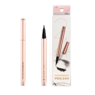 Kẻ mắt nước không trôi 24h vacosi waterproof pen eyeliner