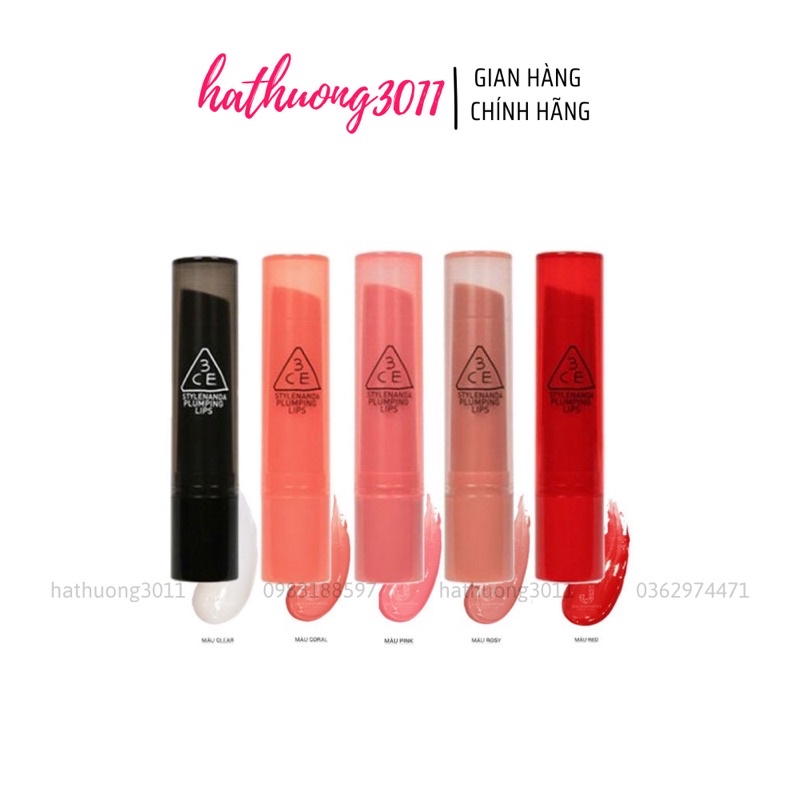 Son Dưỡng 3CE Stylenanda Plumping Lips - New