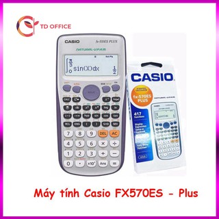 ( lỗi 1 đổi 1)[Có sẵn] [Hàng Thái Lan] Máy tính học sinh Casio FX 570ES PLus - Máy tính Casio học sinh Cầm Tay