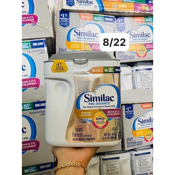 🇺🇸SIMILAC PRO- ADVANCE NẮP BẠC 964gram