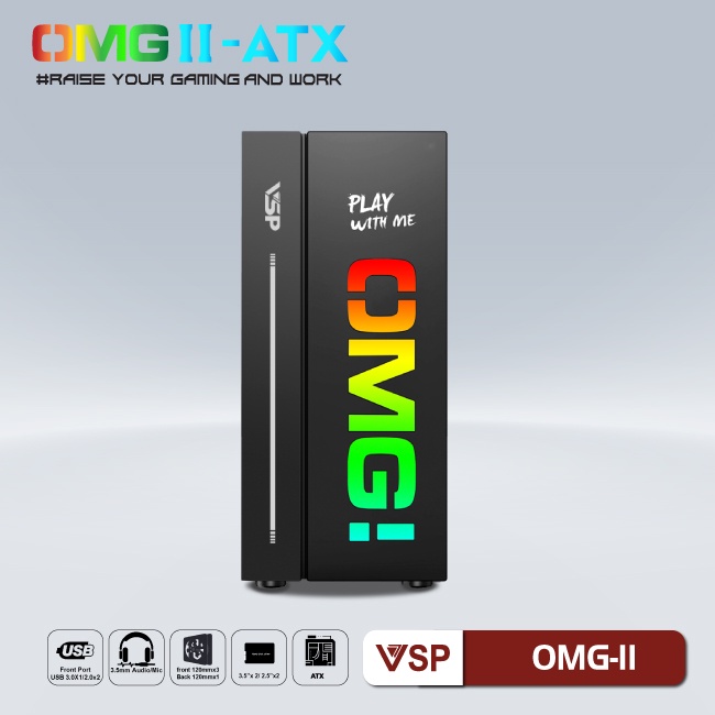 Vỏ Case VSP OMGII BLACK