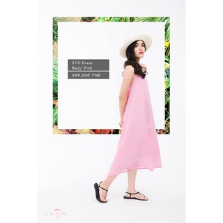 Maison phi phi - đầm s19 pink