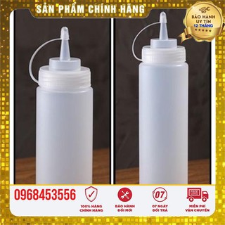 Bộ 3 chai nhựa đựng nước sốt, tương ớt