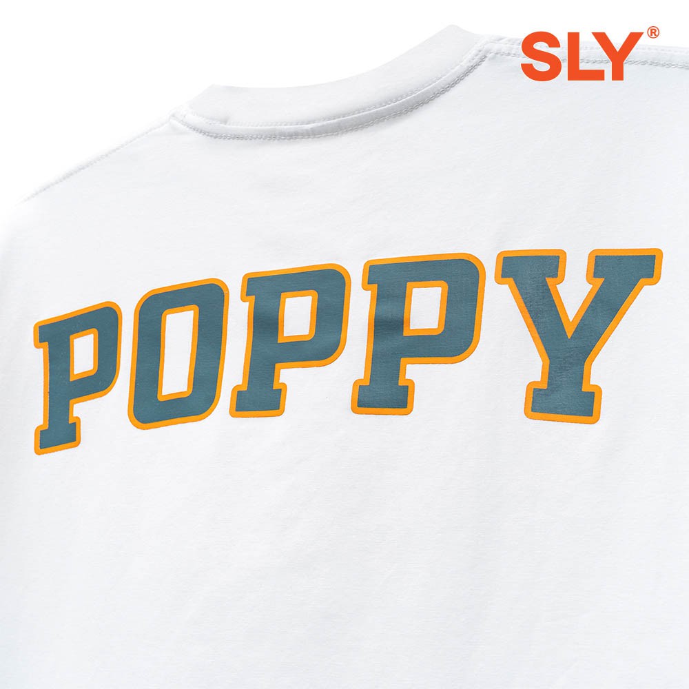[Mã INCU50 giảm 50K đơn 250K] Áo Thun SLY Poppy màu Trắng | BigBuy360 - bigbuy360.vn