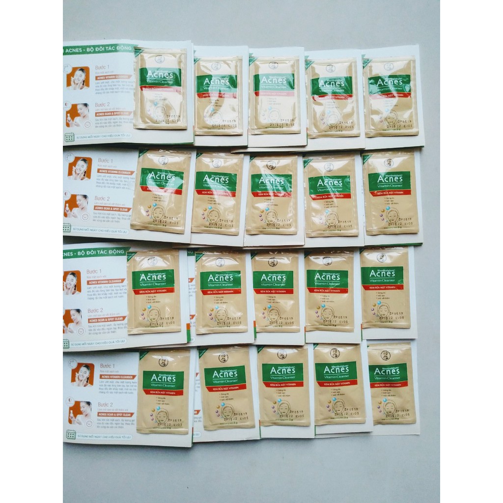10 gói Sữa rửa mặt Acnes giảm thâm, ngừa sẹo (gói 3g) | BigBuy360 - bigbuy360.vn