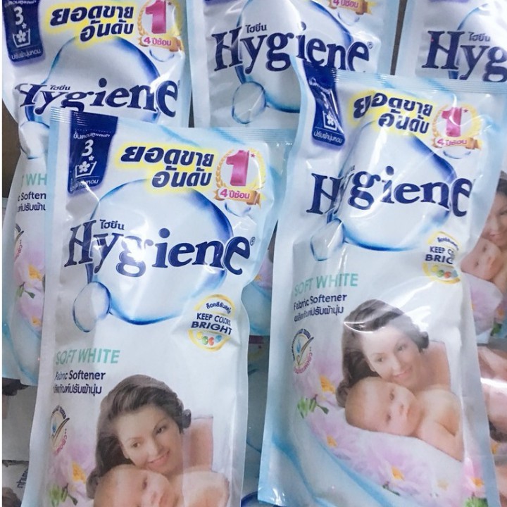 Nước xả vải Hygiene gói 1200ml Thái Lan