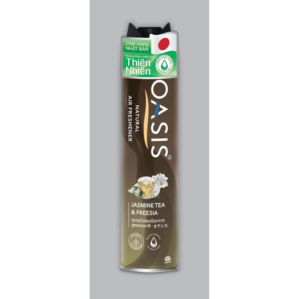 Xịt phòng Oasis thiên nhiên chai 320ml