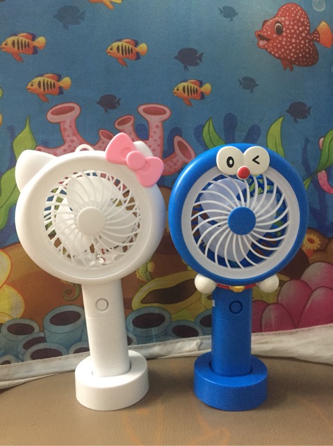 Quạt mini cầm tay kèm cáp sạc
