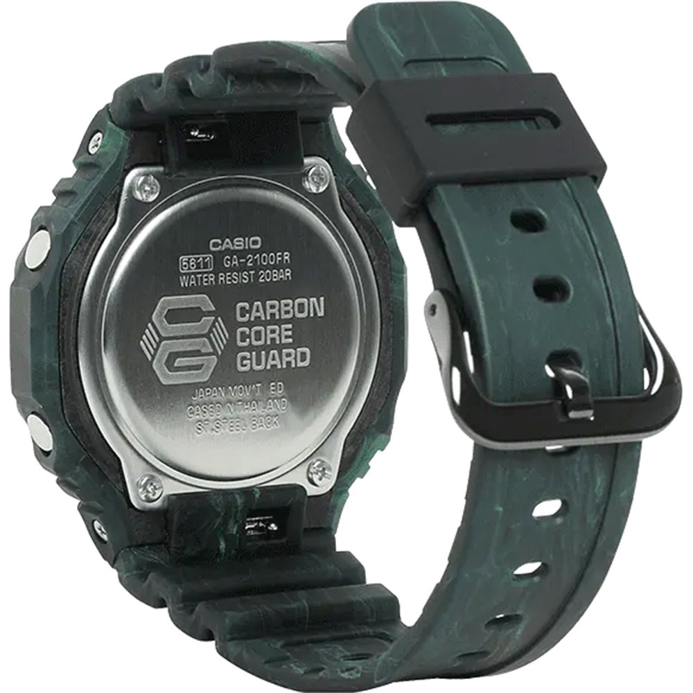 Đồng Hồ Casio Nam Dây Nhựa Chính Hãng GSHOCK GA-2100FR-3A