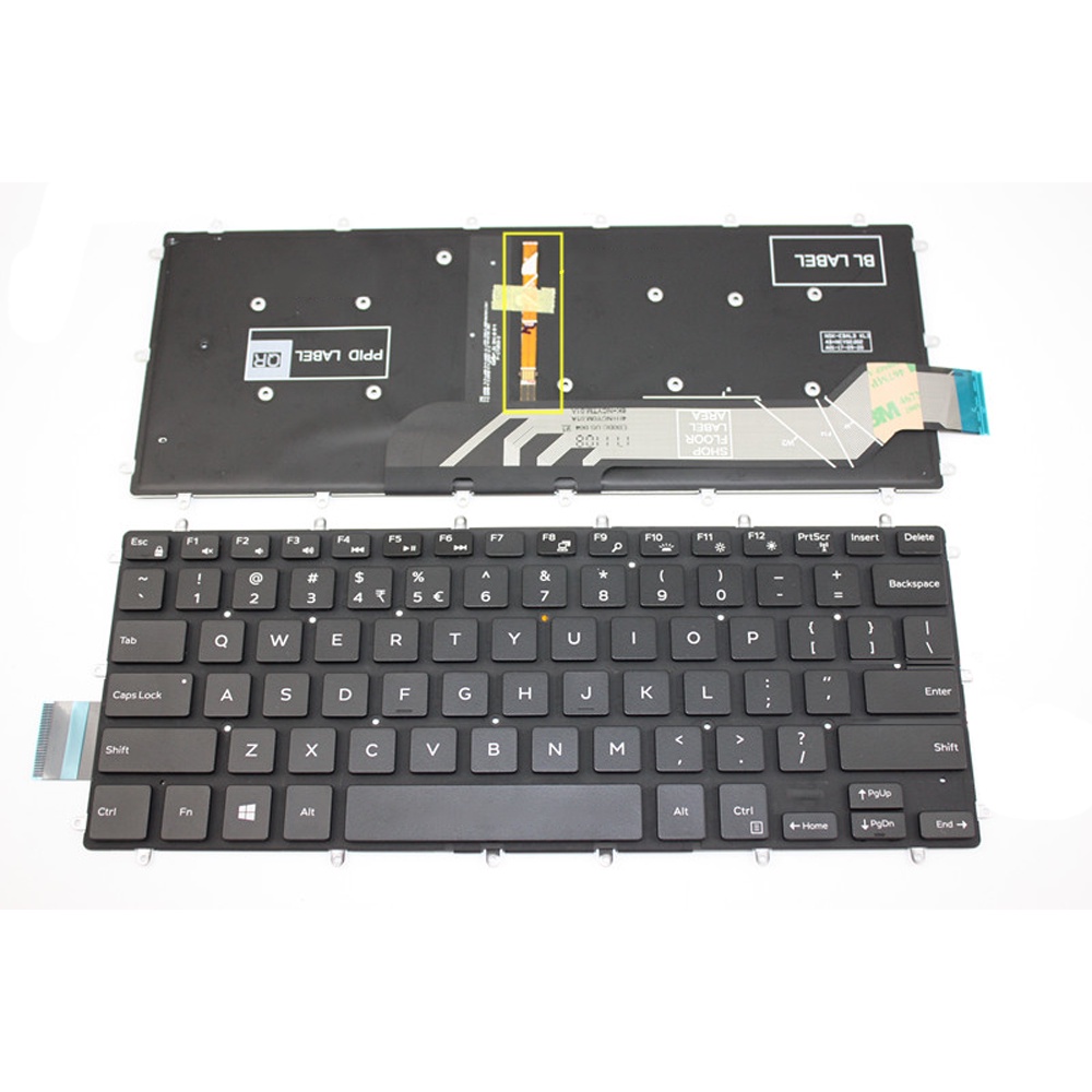 Bàn phím laptop Dell Inspiron 15-5000 5368 5370 5373 5378 - 15-7000 7378 7460 7466 7467 7560 7569 7579 7460 7466