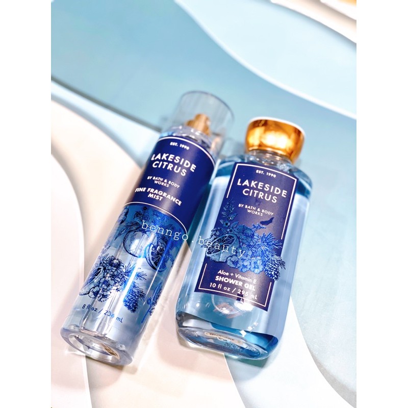 [BILL MỸ] LAKESIDE CITRUS - BỘ XỊT THƠM DƯỠNG THỂ BATH AND BODY WORKS | BigBuy360 - bigbuy360.vn