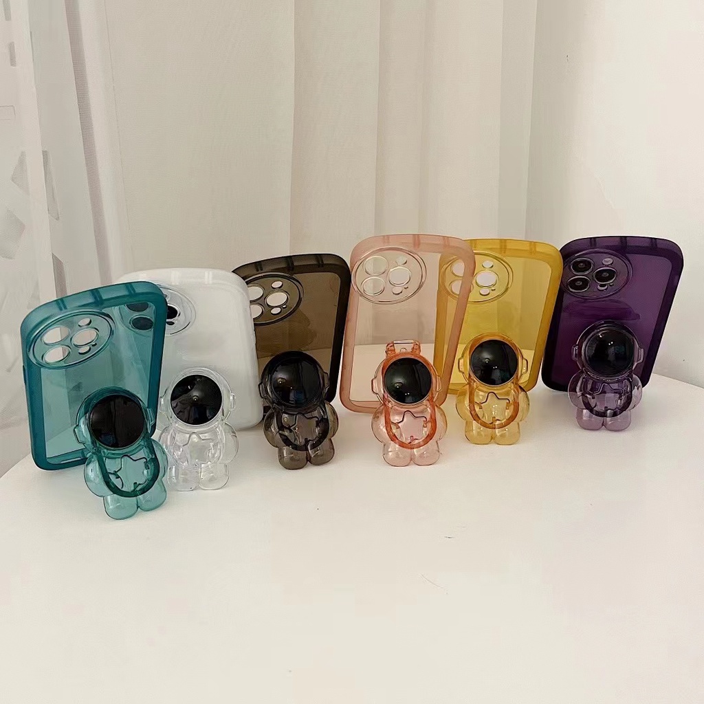 Ốp Điện Thoại Hình Phi Hành Gia Cho OPPO A57 4G 2022 A96 A76 A53 A35 A33 A16 A54S A16K A16E A15 A15S A12 A9 A7 A5S A5