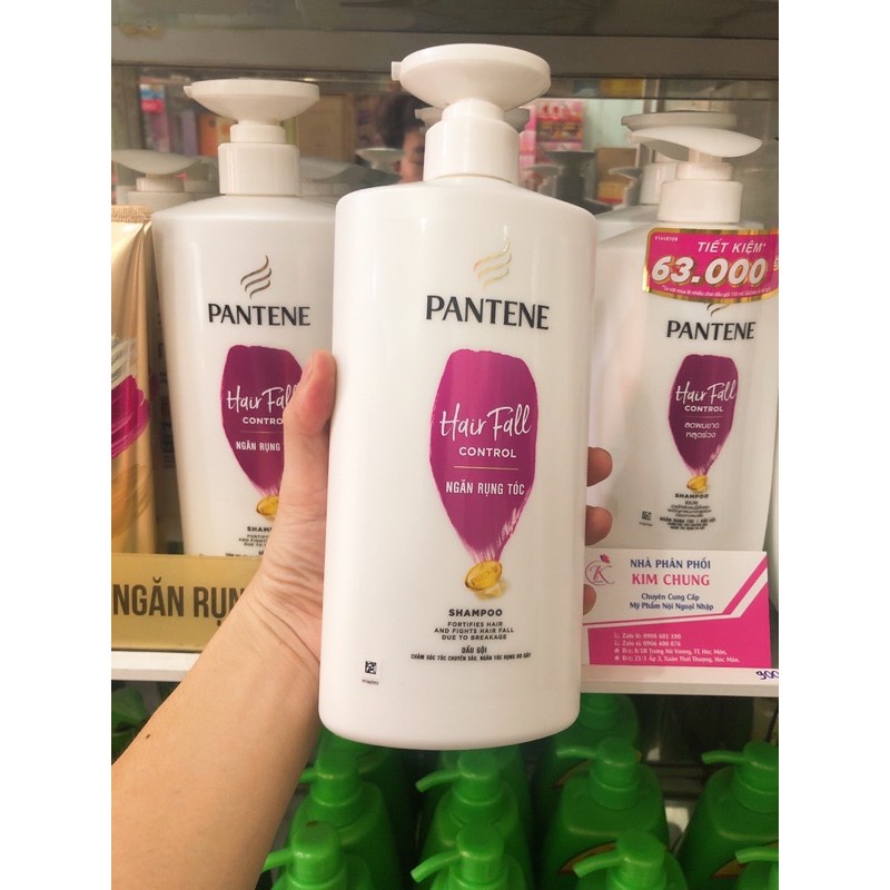 Dầu gội Pantene ngăn rụng tóc 650g