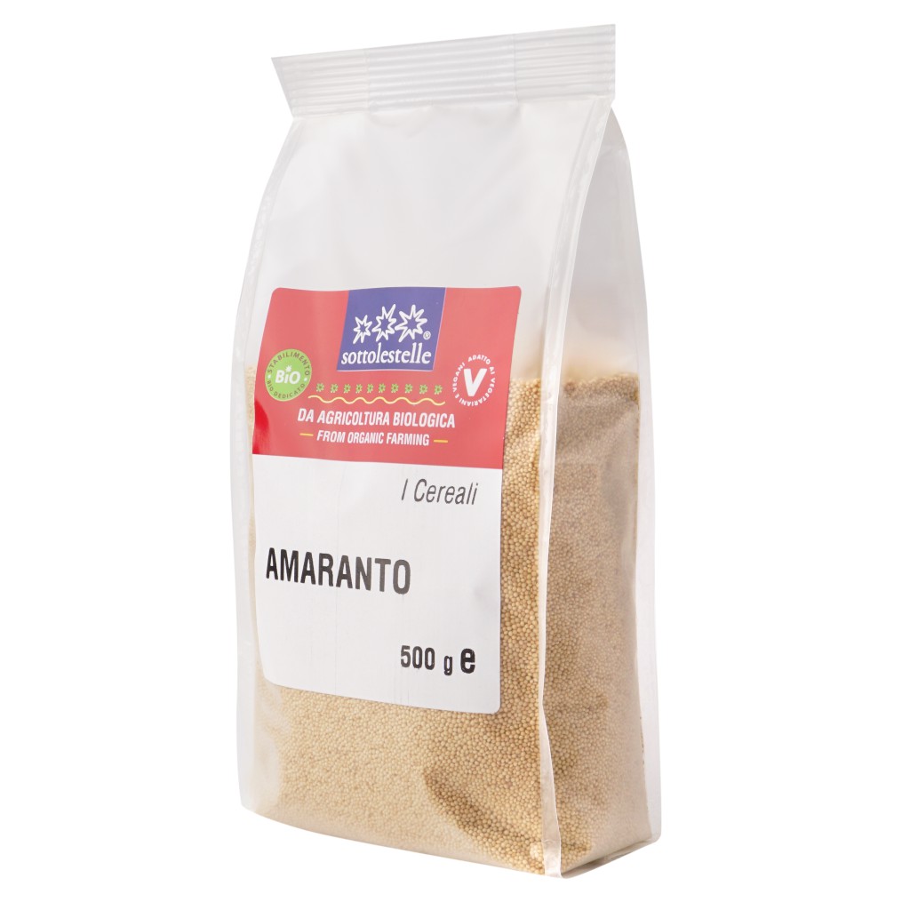 Hạt dền Amaranth hữu cơ Sottolestelle 500g