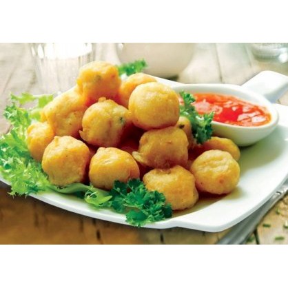 Cá viên rau củ không hàn the - hàng nhà máy chế biến Thực phẩm C.P Việt Nam 500gr