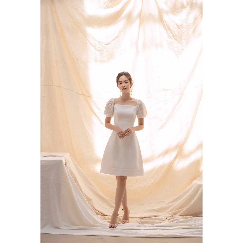đầm ulzang nữ dáng tiểu thư tay bồng💖FREESHIP💖đầm nữ hottrend SK90123 | BigBuy360 - bigbuy360.vn