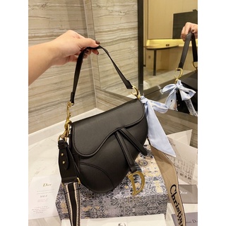 Túi dior yên ngựa saddle da bò size 25cm