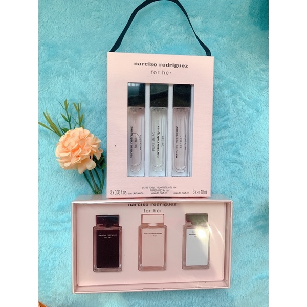 Set nước hoa Narciso Rodriguez Perfume Travel Spray Set tốt giá rẻ