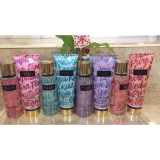 Xịch thơm kim tuyến và lotion kim tuyến VICTORIA SECRET
