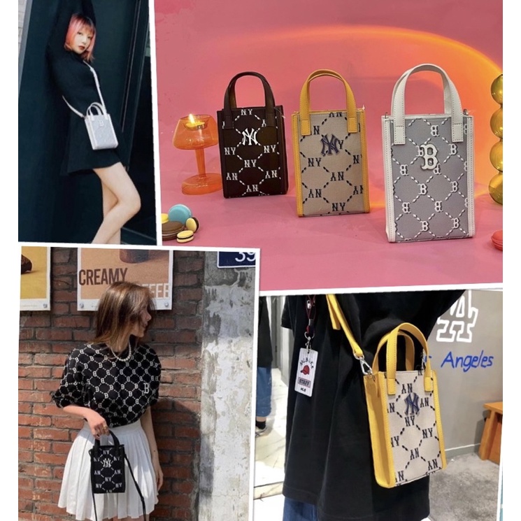 (1:1TQXK)Túi mini 3 màu đen, xám, vàng bé bé xinh xinh