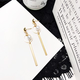 Khuyên tai cá tính thả ngọc