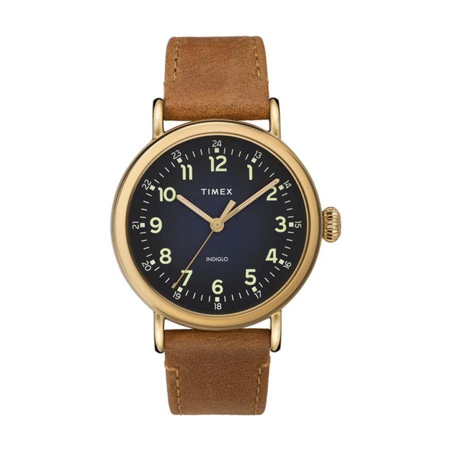 Đồng hồ Nam Timex Standard Weekender 40mm Dây Da - Chính Hãng