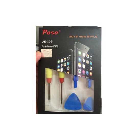 Bộ Vít Mở Iphone Poso PS-I05 6 Trong 1 Cao Cấp