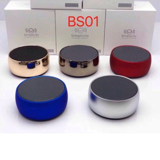 Loa bluetooth AKUS BS01 vỏ nhôm cực sang - Âm thanh siêu hay